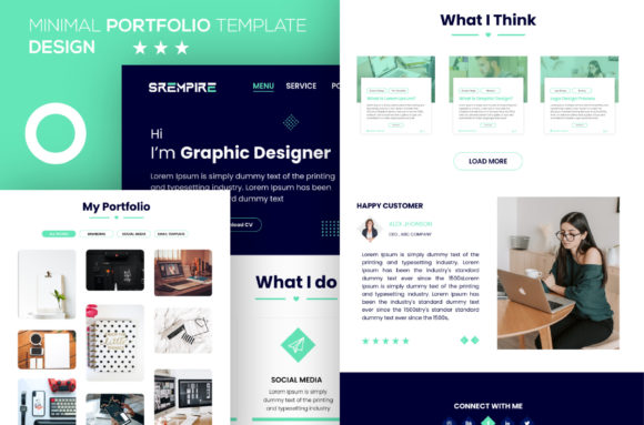 Building a Strong First Impression with a Personal Portfolio Landing Page Template
