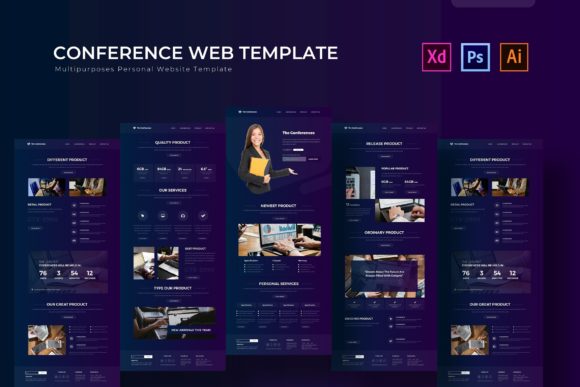 Evaluating The Conferences Web Template for Professional Event Design