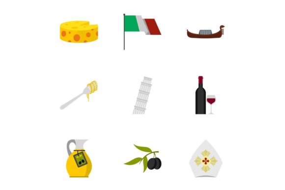 Evaluating the Italian Traditional Elements Icons Set for Web Design