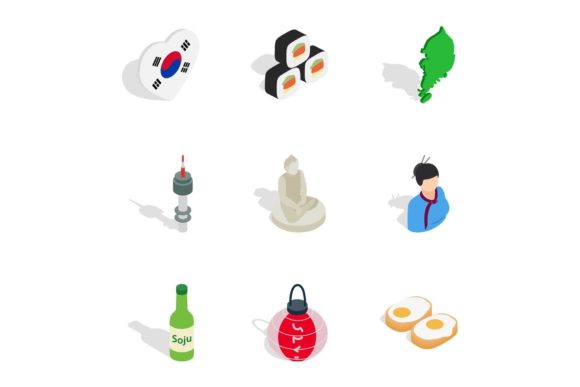 Exploring the Depth of South Korea Cultural Elements Icons in Modern Design