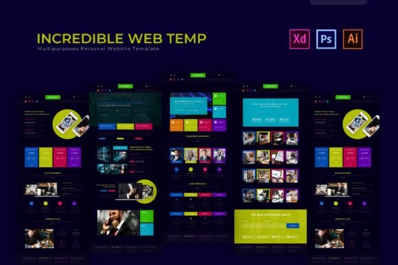 Incredible Web Template: A Modern Design for Everyone