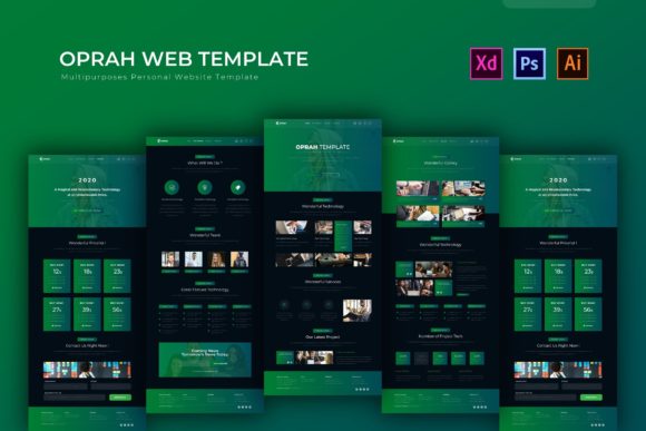 Oprah Web Template: A Modern Design Solution
