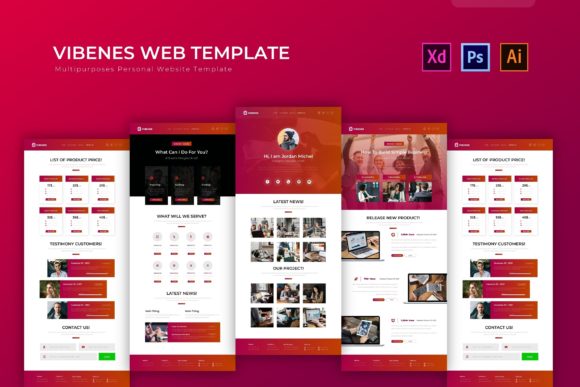 Streamlining Your Digital Presence with the Vibenes Web Template