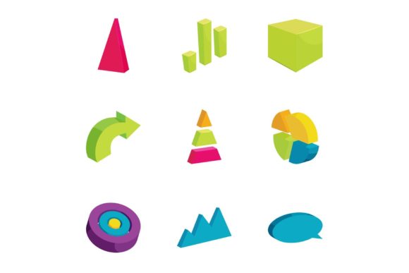 Transforming Data into Stories with Chart, Graph, and Infographic Elements Icons