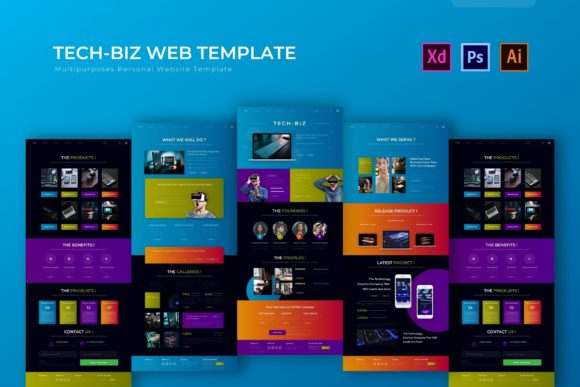 Unlocking Professional Design: A Practical Guide to the Tech Biz Web Template