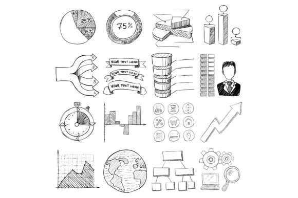 Unlocking Visual Storytelling with the Infographic Elements Icons Set